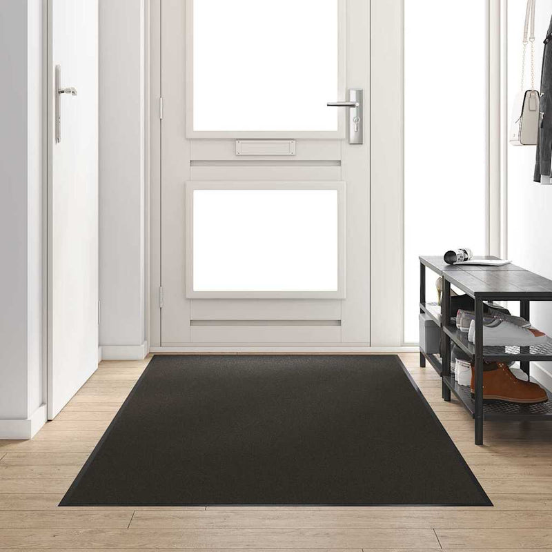 Covoraș de intrare Negru 120 x 250 cm 100% Poliamidă