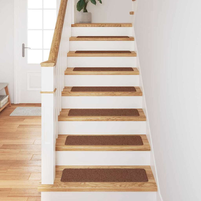Tălpici Antiderapante pentru Trepte 15 buc. 75 x 20 cm Galben