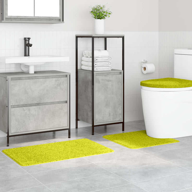 Set de mochete anti-derapante pentru baie 3 buc. Verde PP