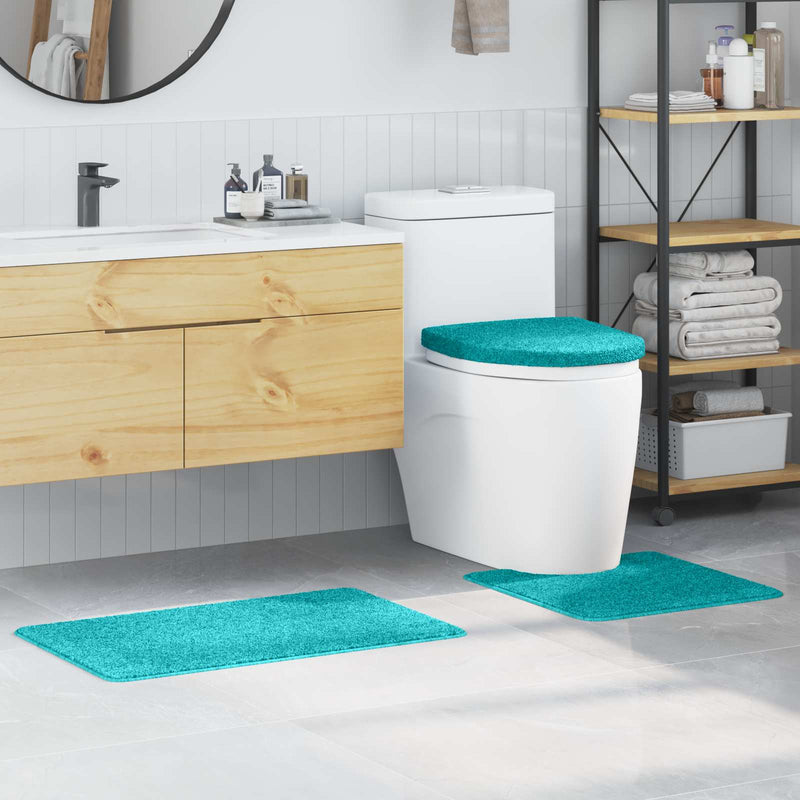 Set de mochete anti-derapante pentru baie 3 buc. Turcoaz PP