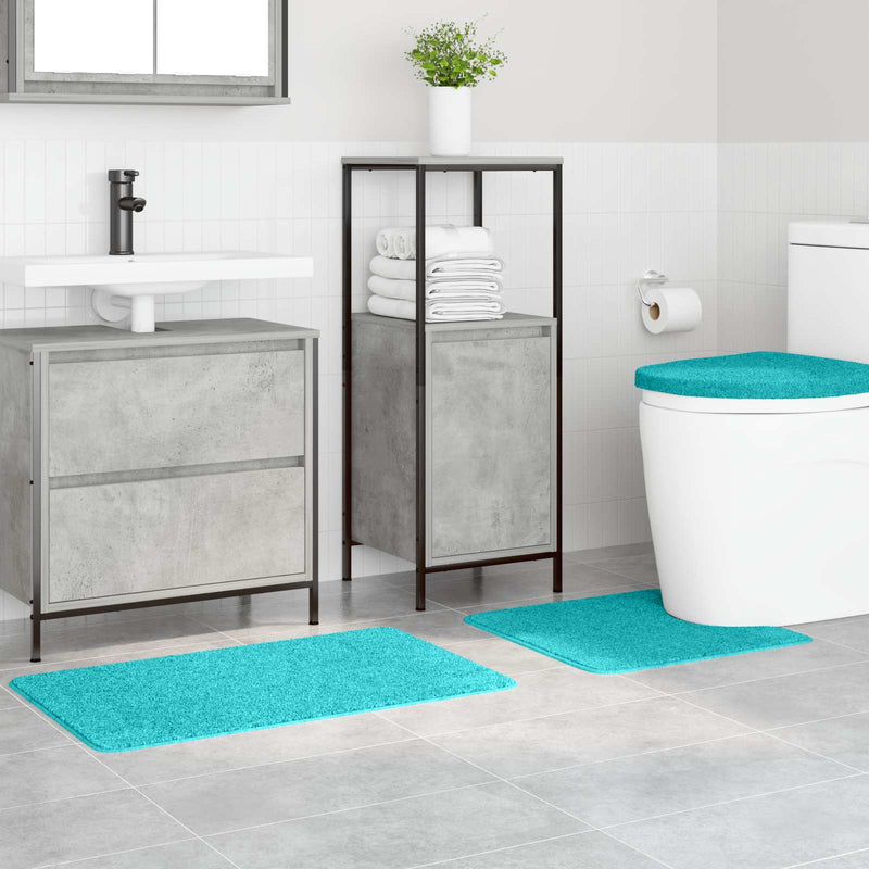 Set de mochete anti-derapante pentru baie 3 buc. Turcoaz PP