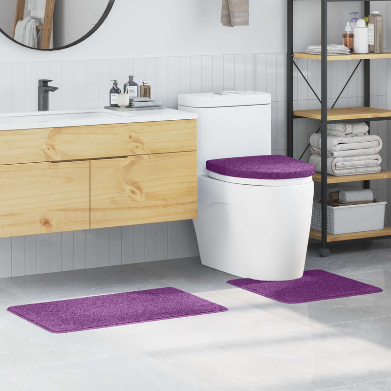 Set de mochete anti-derapante pentru baie 3 buc. Violet PP
