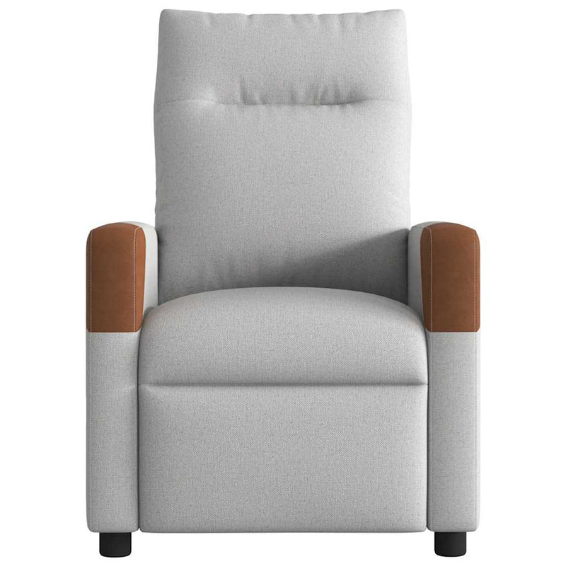 Scaun reclinabil electric Cloud Grey Fabric
