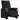 Fotoliu rabatabil electric, negru, material textil