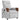 Scaun reclinabil electric pentru masaj Cloud Grey Fabric