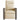 Fotoliu rabatabil electric, crem, material textil