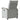 Scaun reclinabil electric pentru masaj Cloud Grey Fabric