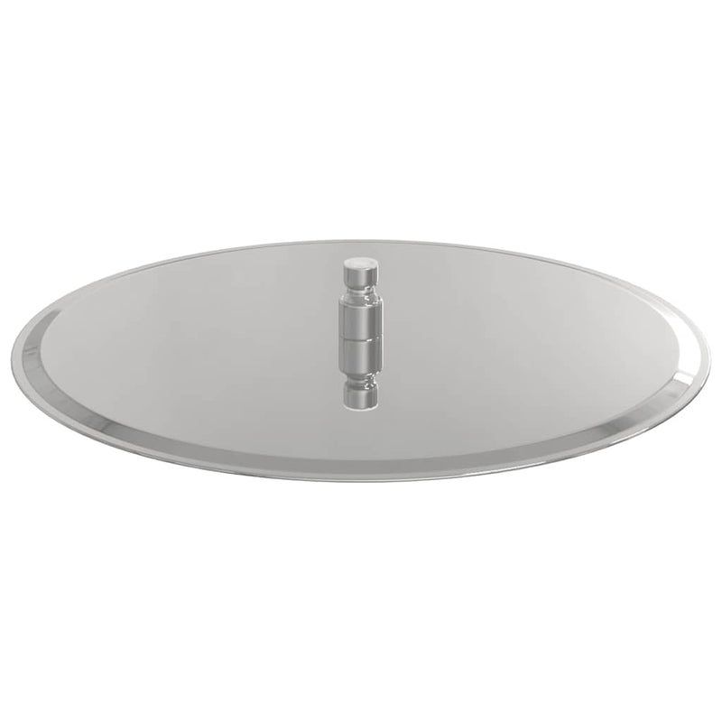 Cap de duș cu efect de ploaie rotund din oțel inoxidabil 304
