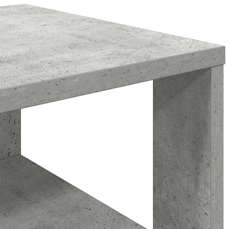 Pantofar, gri beton, 61x32x105 cm, lemn prelucrat