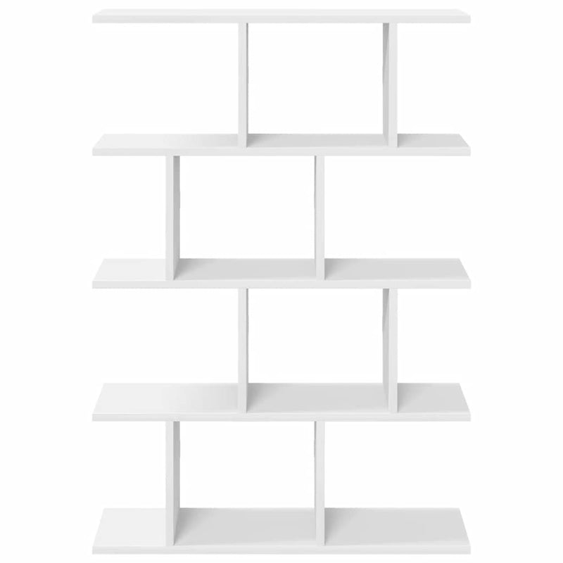 Raft cubic de perete cu 12 compartimente alb lemn prelucrat