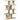 Raft cubic perete 12 compartimente stejar sonoma lemn prelucrat