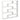 Raft cubic de perete cu 7 compartimente alb lemn prelucrat