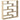 Raft cubic perete 7 compartimente stejar sonoma lemn prelucrat