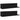 Rafturi de perete 2 buc. negru, 75x16,5x16,5 cm, lemn prelucrat