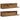 Rafturi perete 2 buc. lemn vechi 75x16,5x16,5 cm lemn prelucrat