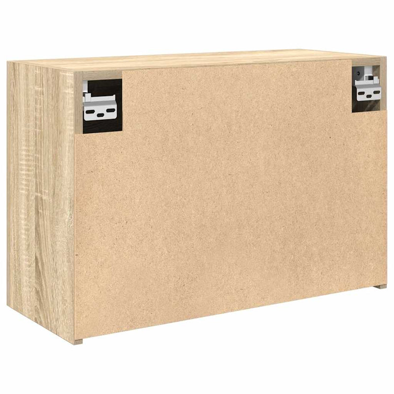 Dulap perete baie, stejar sonoma, 60x25x40 cm, lemn prelucrat
