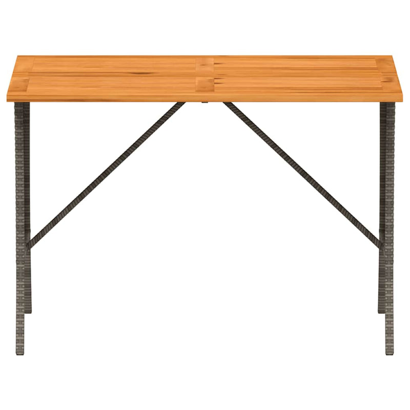 Set mobilier de grădină cu perne, 3 piese, gri, poliratan