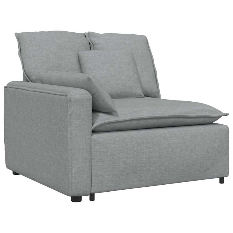 Modul modular de capăt pentru cotieră canapea cu perne 100 cm