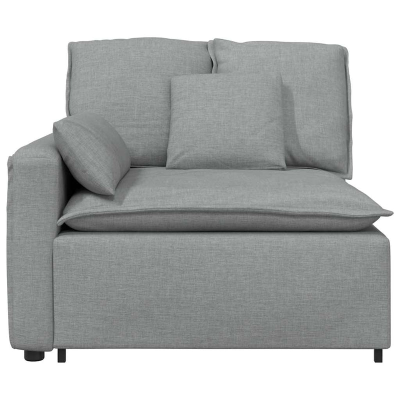 Modul modular de capăt pentru cotieră canapea cu perne 100 cm