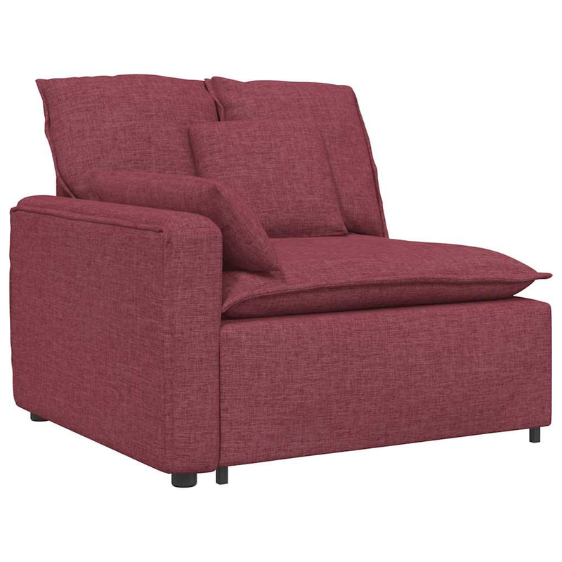 Modul modular de capăt pentru cotieră canapea cu perne 100 cm