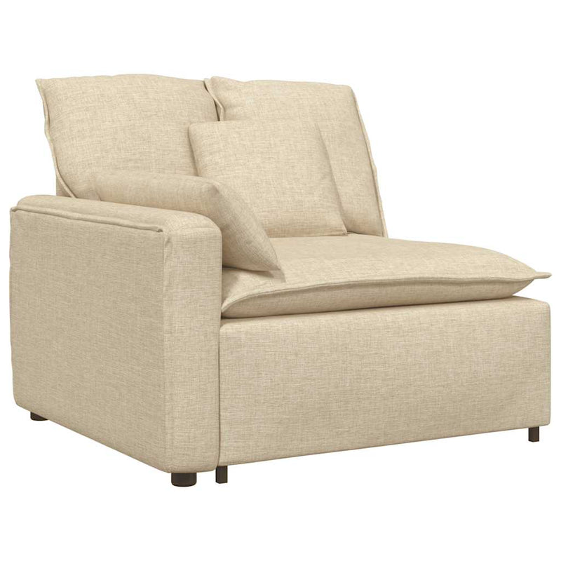 Modul modular de capăt pentru cotieră canapea cu perne 100 cm