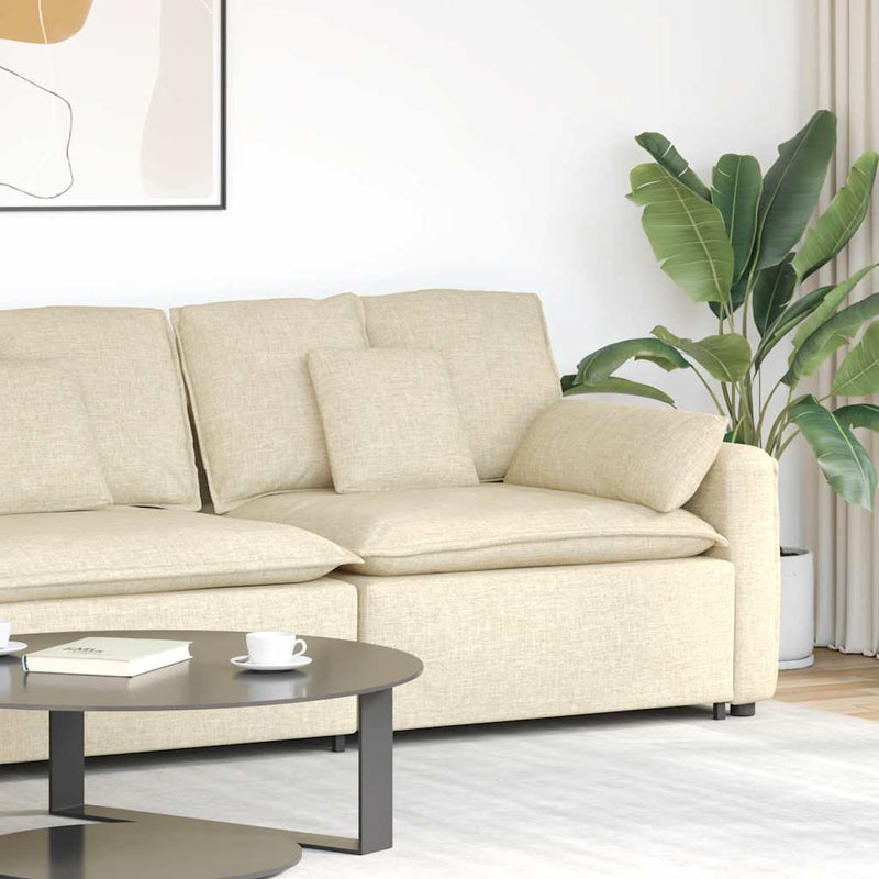 Modul modular de capăt pentru cotieră canapea cu perne 100 cm