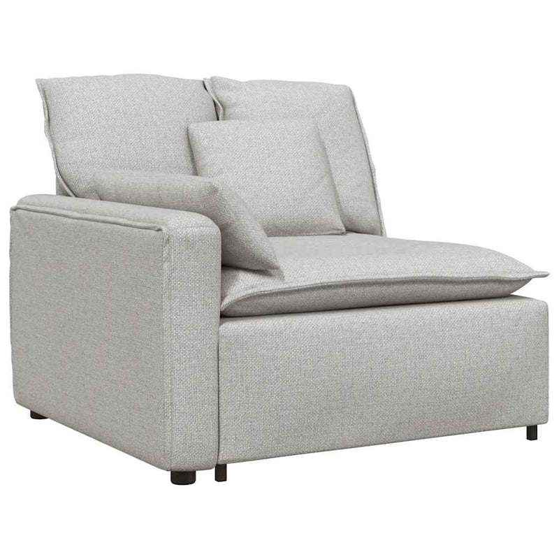 Modul modular de capăt pentru cotieră canapea cu perne 100 cm