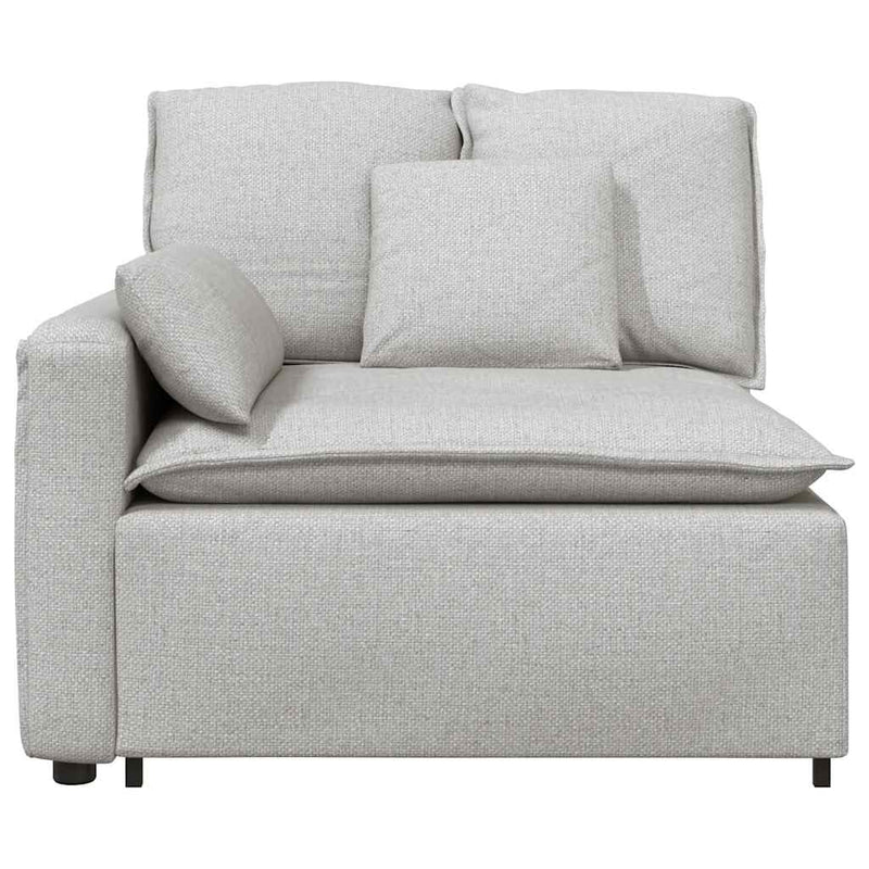 Modul modular de capăt pentru cotieră canapea cu perne 100 cm