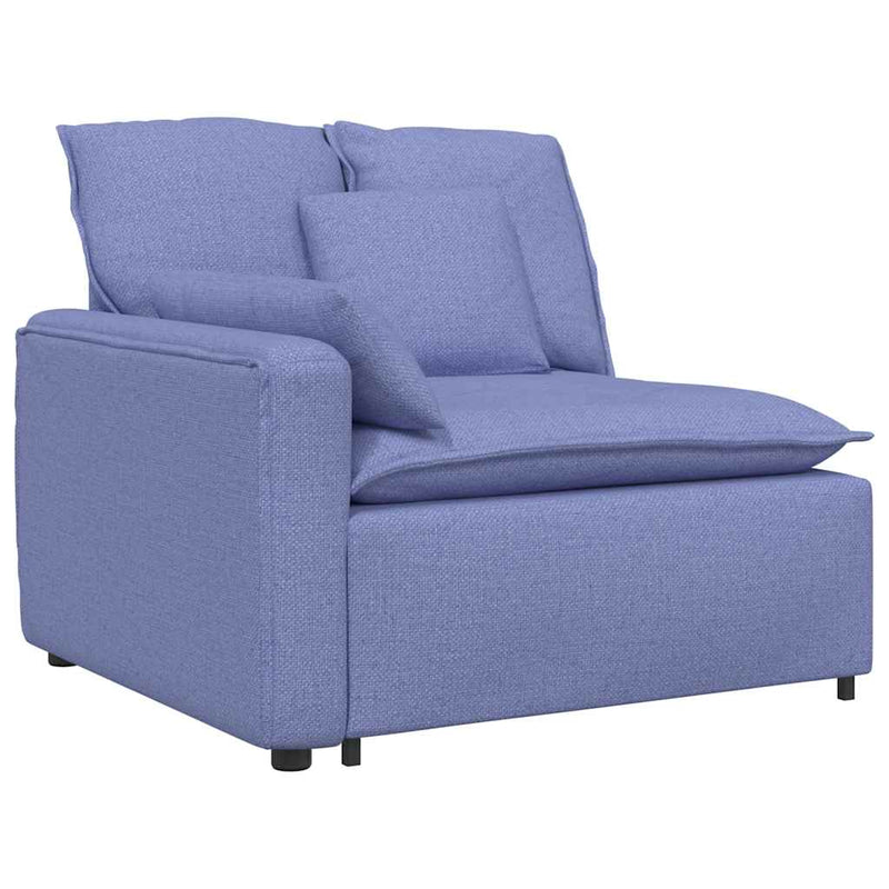 Modul modular de capăt pentru cotieră canapea cu perne 100 cm