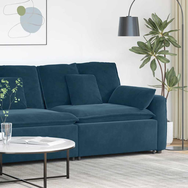 Modul modular de capăt pentru cotieră canapea cu perne 100 cm
