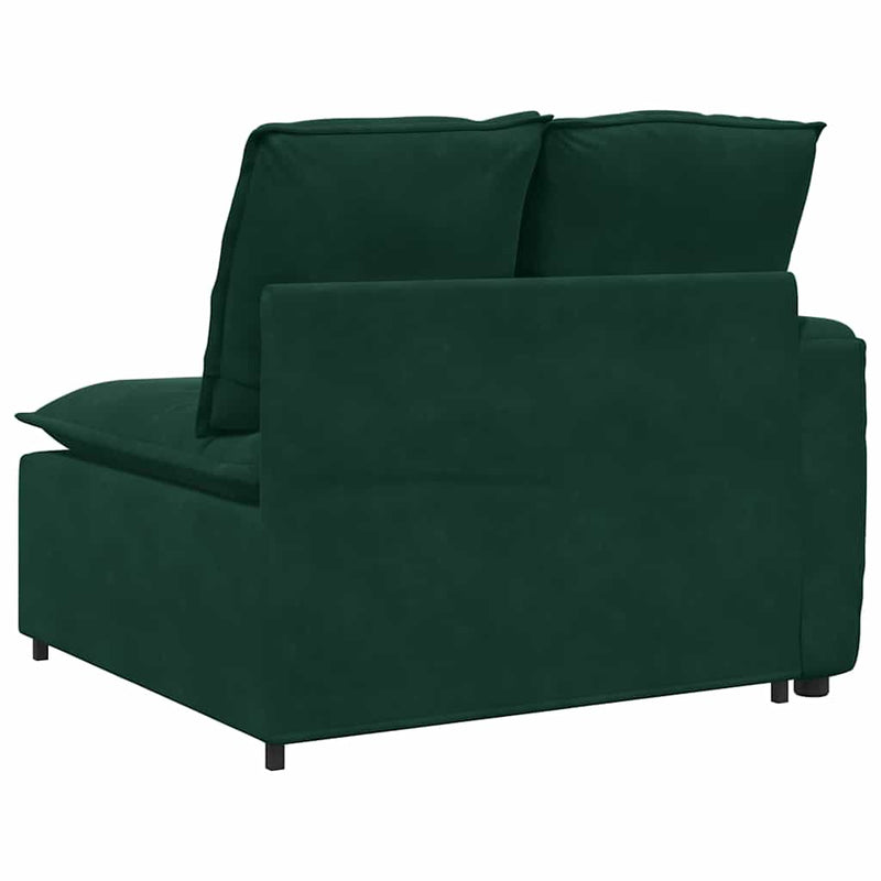 Modul modular de capăt pentru cotieră canapea cu perne 100 cm