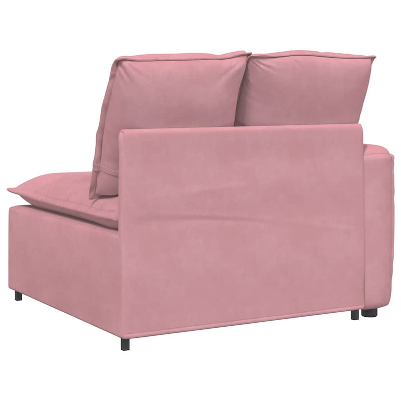 Modul modular de capăt pentru cotieră canapea cu perne 100 cm