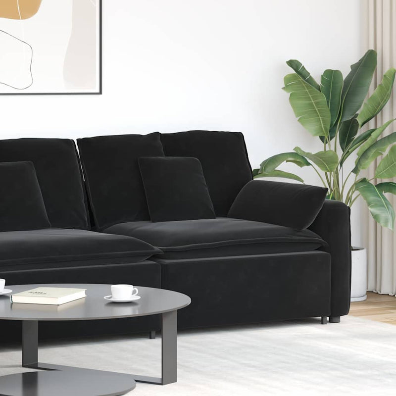 Modul modular de capăt pentru cotieră canapea cu perne 100 cm