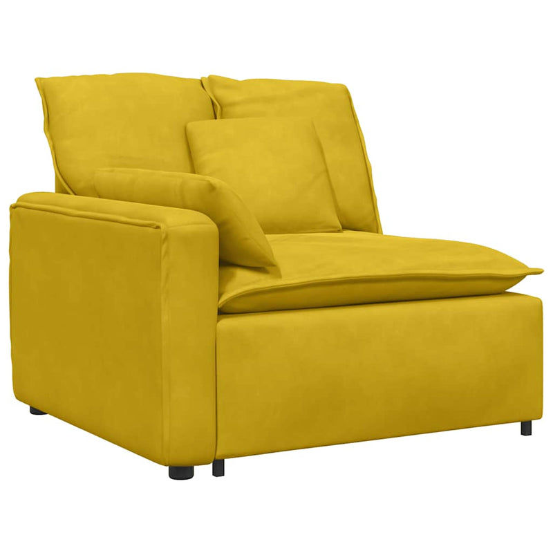 Modul modular de capăt pentru cotieră canapea cu perne 100 cm