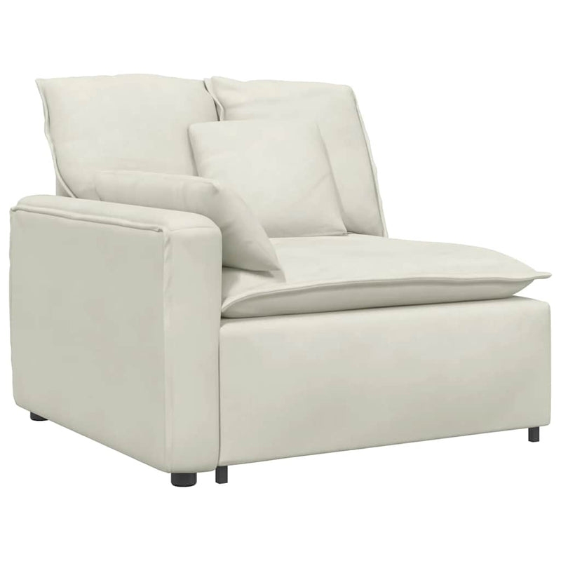 Modul modular de capăt pentru cotieră canapea cu perne 100 cm