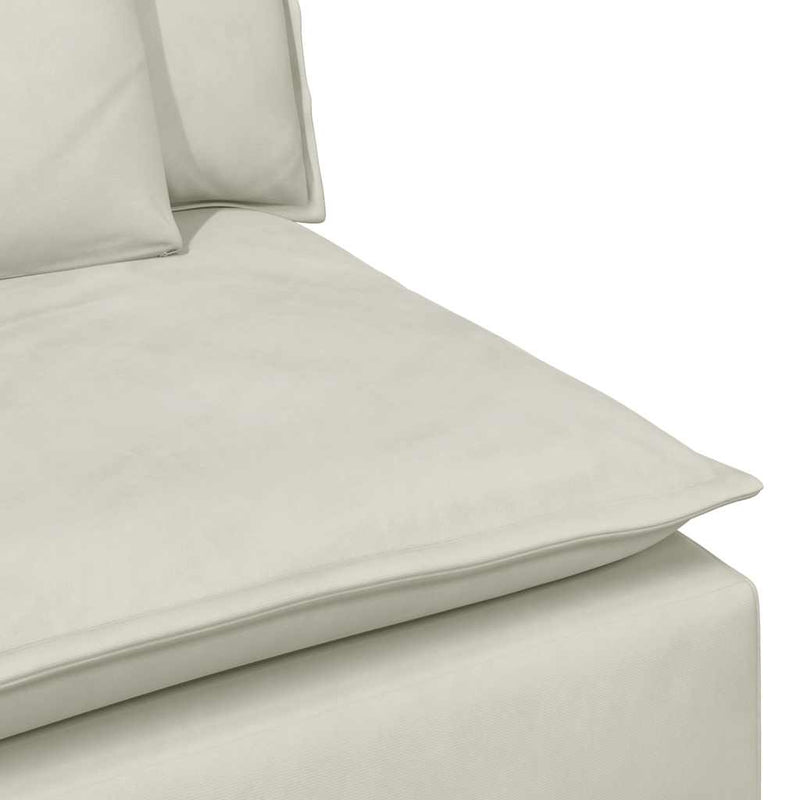 Modul modular de capăt pentru cotieră canapea cu perne 100 cm