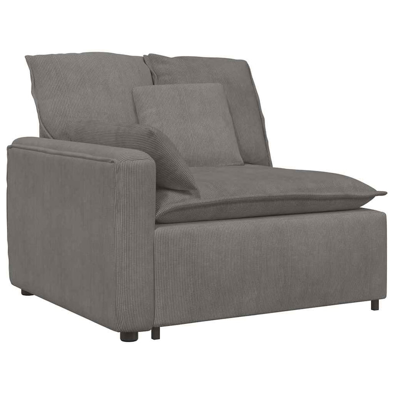 Modul modular de capăt pentru cotieră canapea cu perne 100 cm