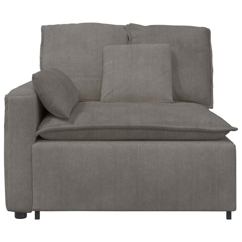 Modul modular de capăt pentru cotieră canapea cu perne 100 cm