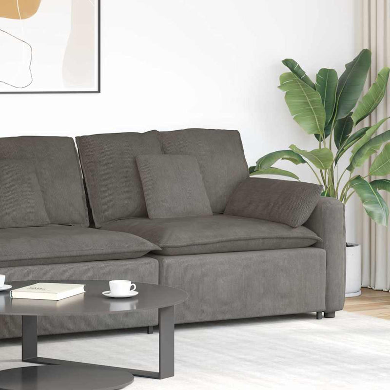 Modul modular de capăt pentru cotieră canapea cu perne 100 cm