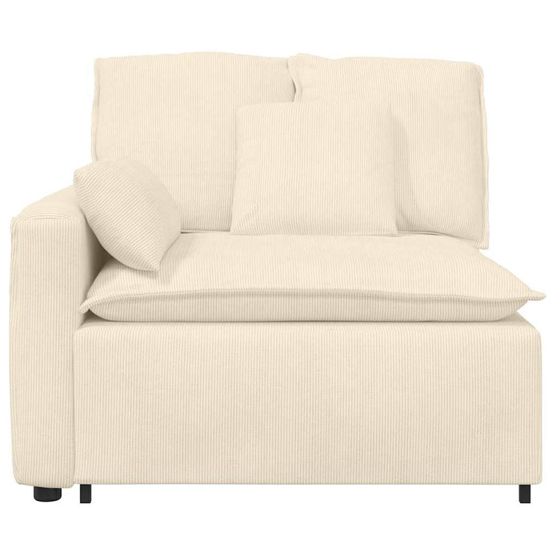 Modul modular de capăt pentru cotieră canapea cu perne 100 cm
