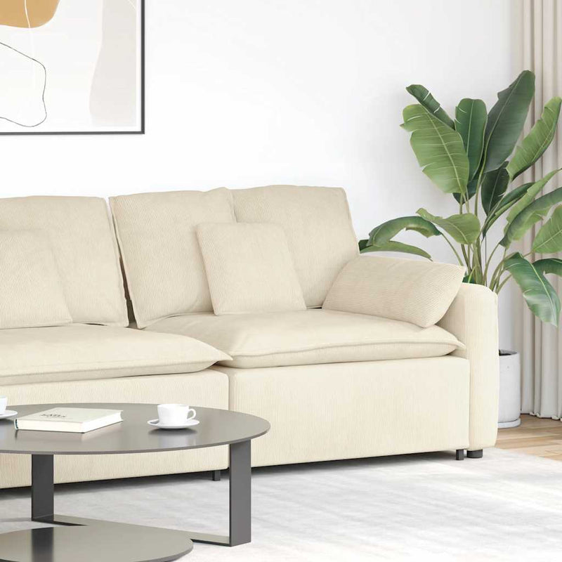 Modul modular de capăt pentru cotieră canapea cu perne 100 cm