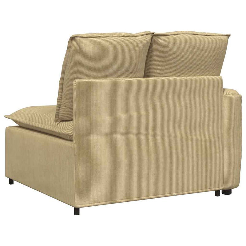 Modul modular de capăt pentru cotieră canapea cu perne 100 cm