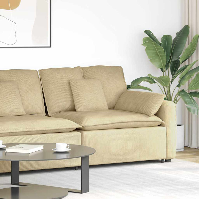 Modul modular de capăt pentru cotieră canapea cu perne 100 cm