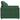 Modul modular de capăt pentru cotieră canapea cu perne verde închis 100 cm
