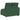 Modul modular de capăt pentru cotieră canapea cu perne verde închis 100 cm