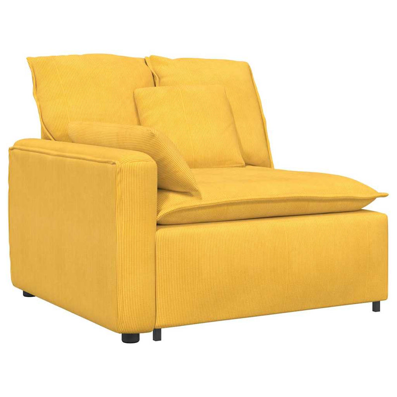 Modul modular de capăt pentru cotieră canapea cu perne 100 cm