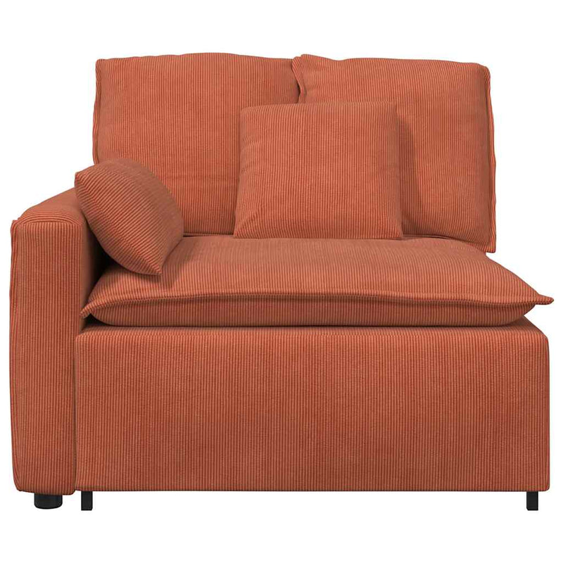 Modul modular de capăt pentru cotieră canapea cu perne 100 cm