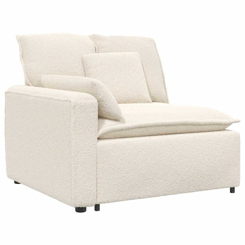 Modul modular de capăt pentru cotieră canapea cu perne 100 cm