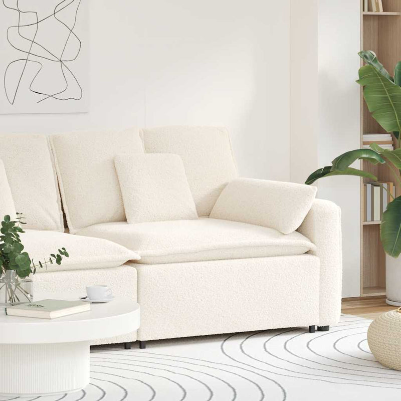 Modul modular de capăt pentru cotieră canapea cu perne 100 cm