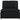 Modul central de canapea modulară cu perne, negru, 100 cm